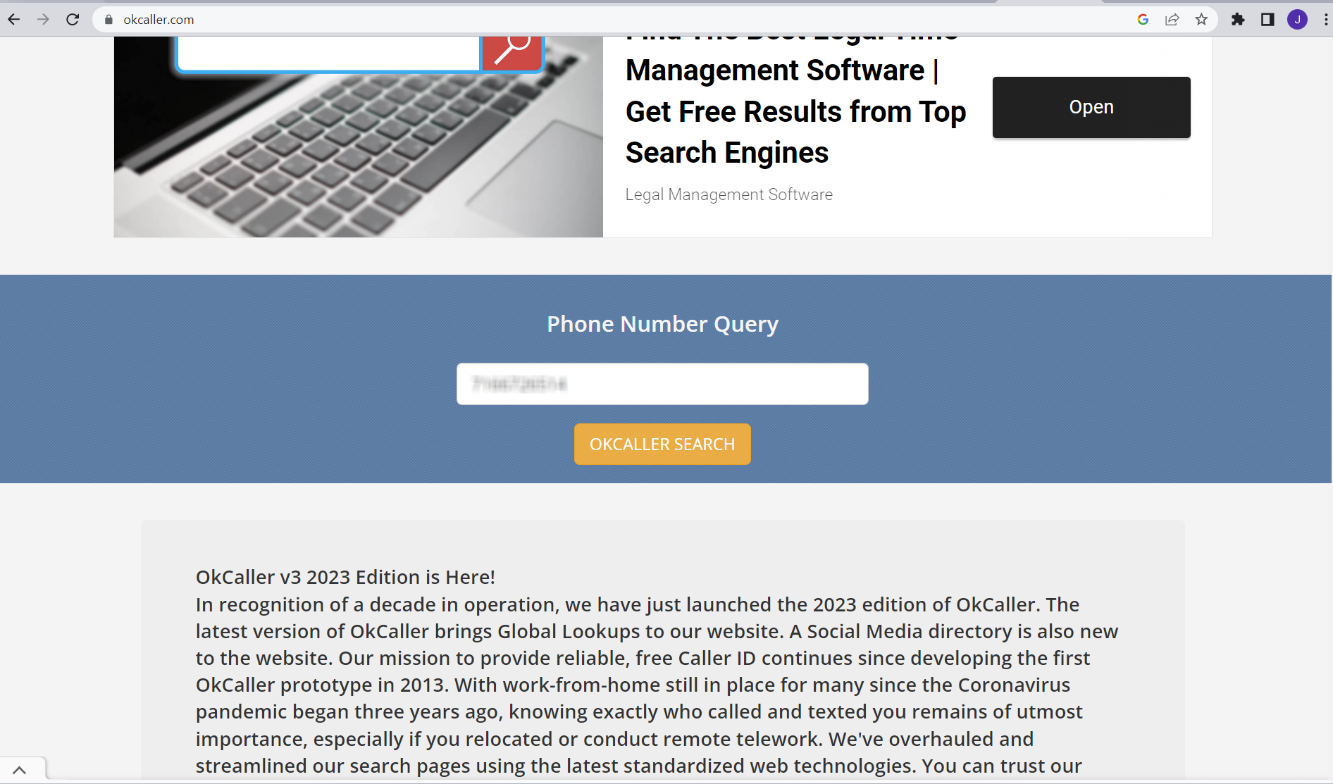 OkCaller Opt Out image 1-1